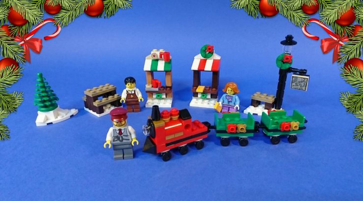 Review LEGO 40262 Christmas Train Ride - Bouwsteentjes.info